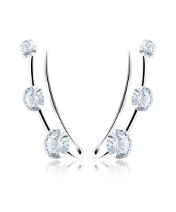 Beautiful CZ Silver Earring EL-201